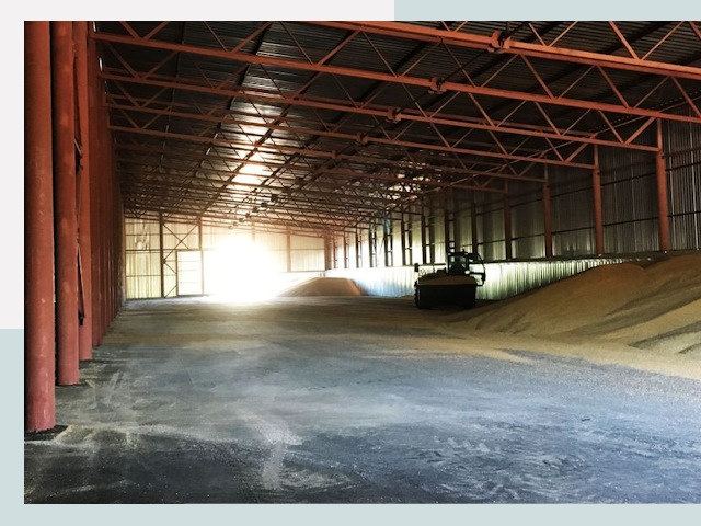 Строительство зернохранилищ в Шатуре