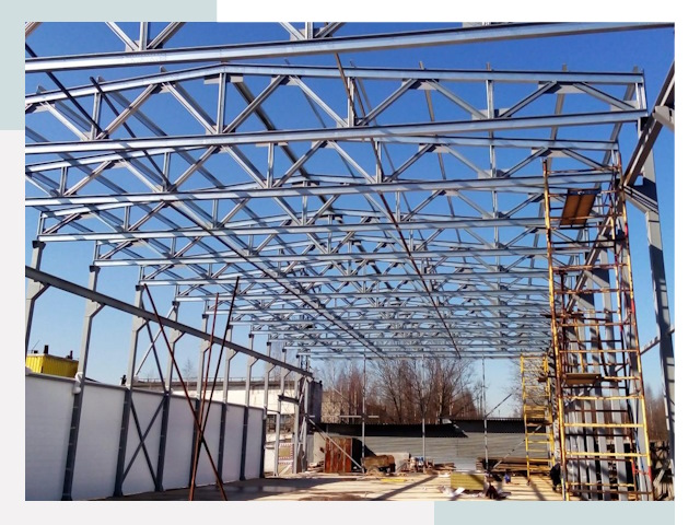 Строительство цехов в Шатура от 615 руб. под ключ