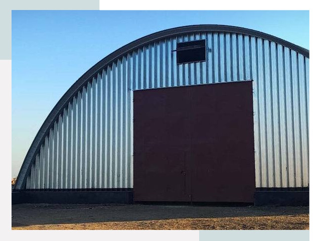 Бескаркасные ангары в Шатуре