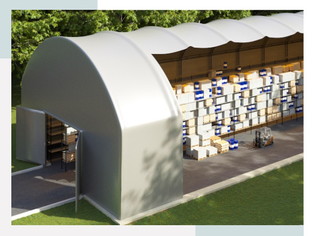 Тентовые ангары в Шатуре