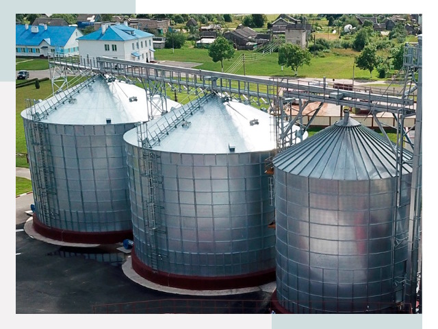 Металлические силосы в Шатуре