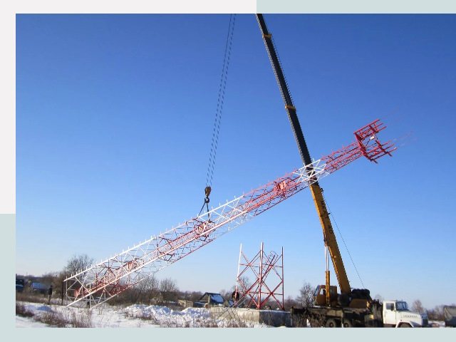 Строительство башен связи в Шатуре от 615 руб.