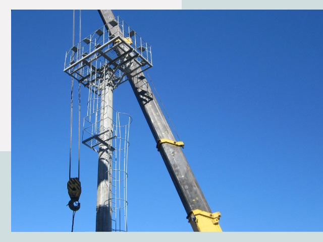 Монтаж осветительных мачт в Шатура от 615 руб.