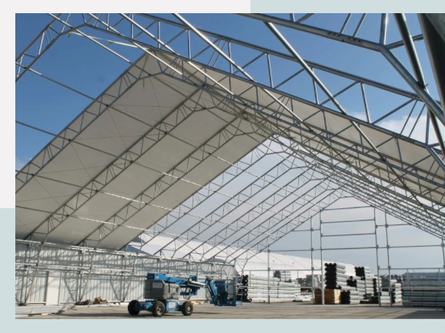 Каркасно-тентовые сооружения от СтальСтрой-Штр по цене 615 руб.