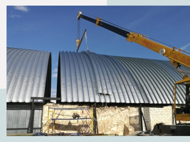 Реконструкция ангаров в Шатуре от 615 руб.