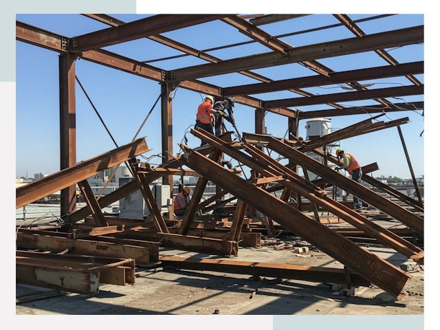 Демонтаж металлоконструкций в Шатуре от 615 руб.