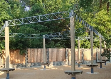 Терраса из металлоконструкций под ключ, проектирование, изготовление и монтаж от СтальСтрой-Штр